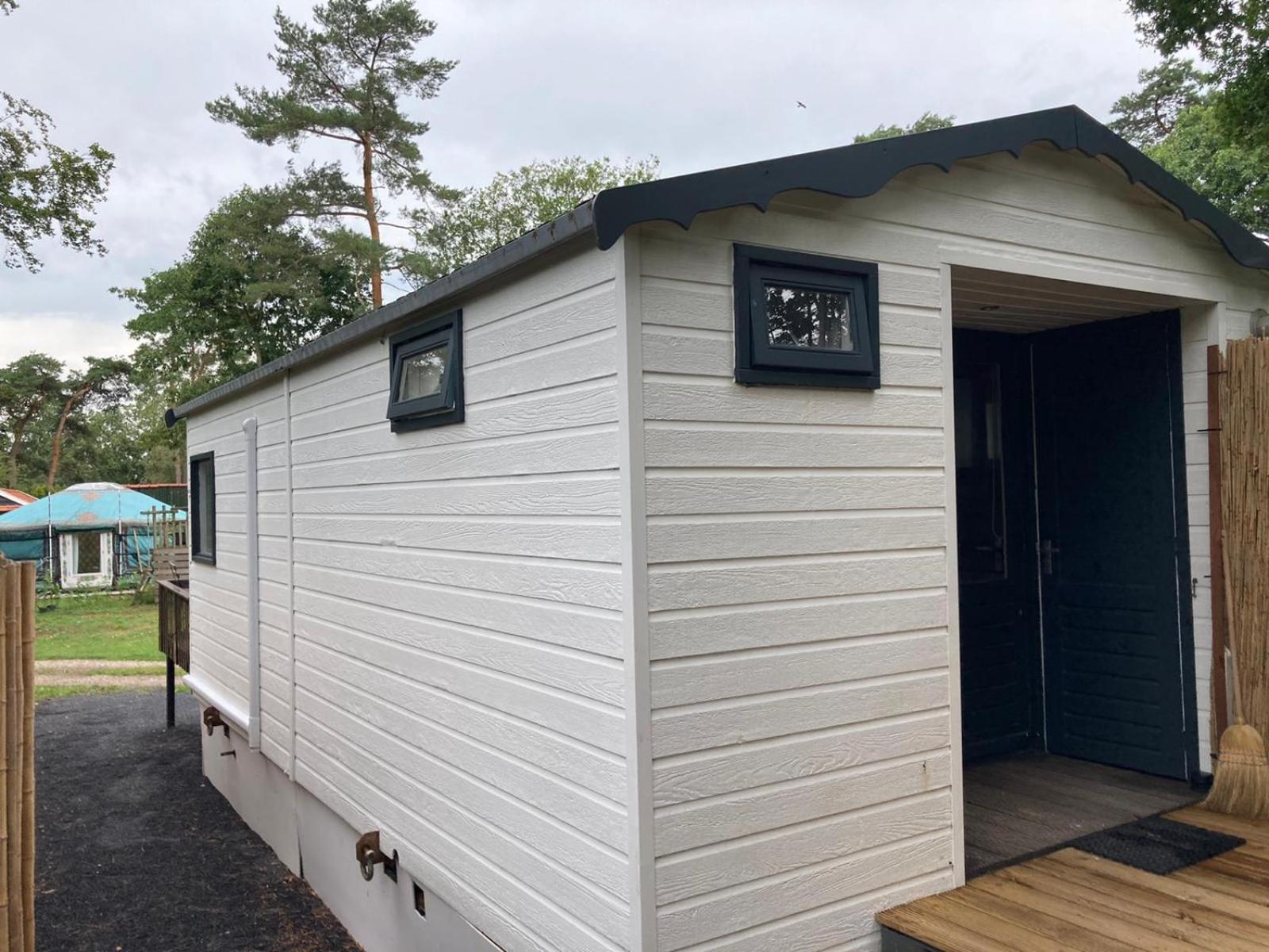 Tiny House 'T Heidehoes In Usselo Enschede Extérieur photo